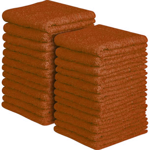 12x 100% EGYPTIAN COTTON TOWELS FACE CLOTH SOFT FLANNEL 500GSM
